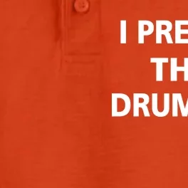 I Prefer A Drummer Dry Zone Grid Performance Polo