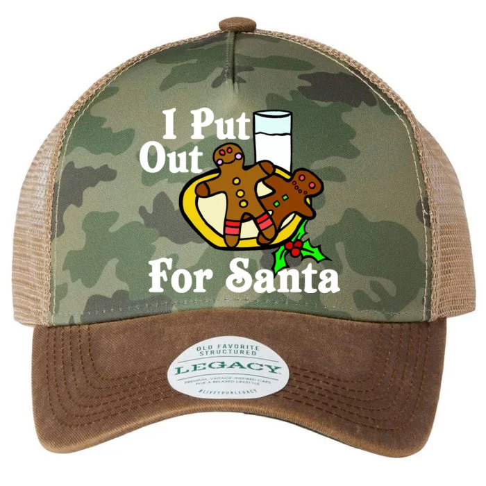 I Put Out For Santa Cookies and Milk Legacy Tie Dye Trucker Hat