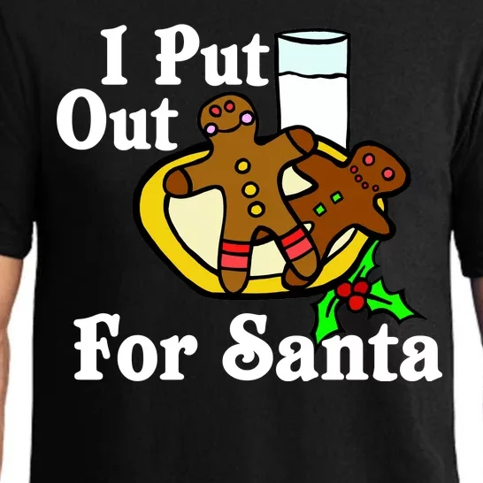 I Put Out For Santa Cookies and Milk Pajama Set