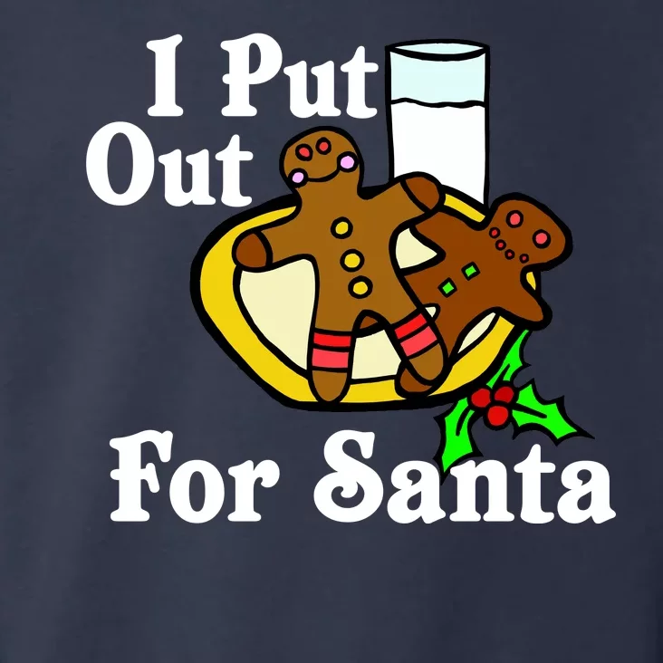 I Put Out For Santa Cookies and Milk Toddler Hoodie