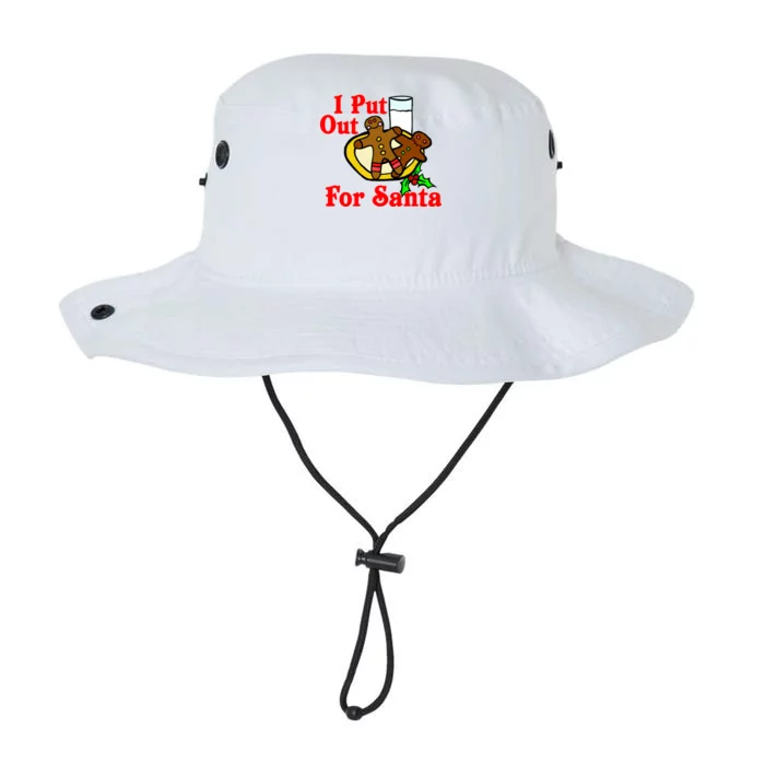 I Put Out For Santa Cookies and Milk Legacy Cool Fit Booney Bucket Hat