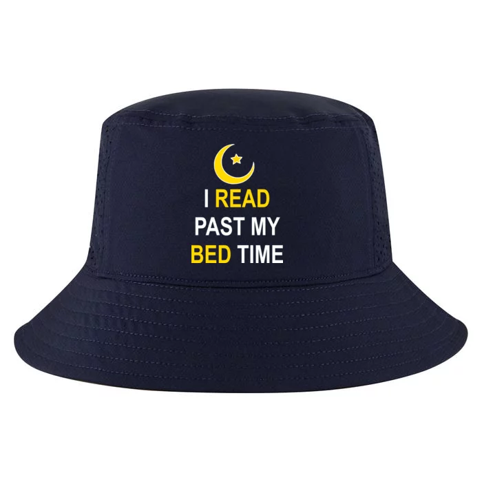 I Read Past My Bedtime Cool Comfort Performance Bucket Hat