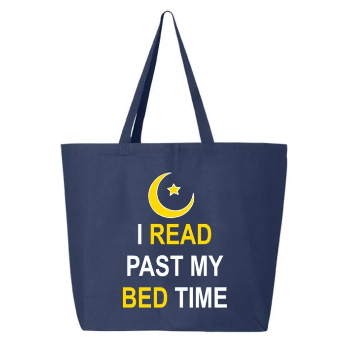 I Read Past My Bedtime 25L Jumbo Tote