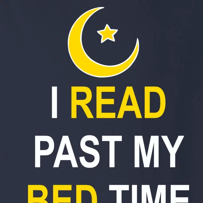 I Read Past My Bedtime Toddler Long Sleeve Shirt