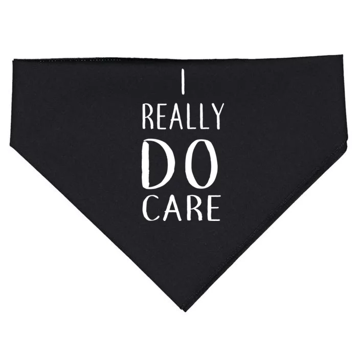 I Really Do Care USA-Made Doggie Bandana