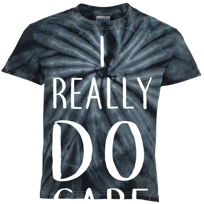 I Really Do Care Kids Tie-Dye T-Shirt