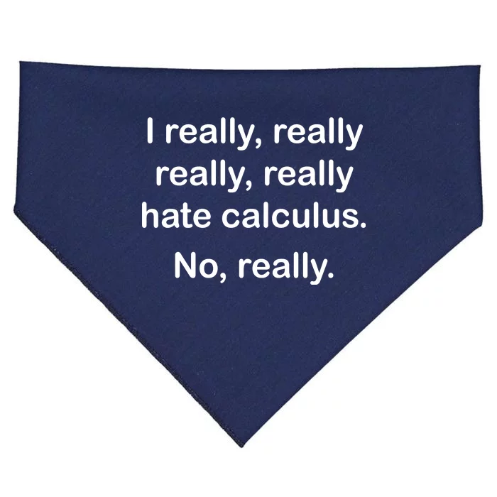 I Really Hate Calculus USA-Made Doggie Bandana