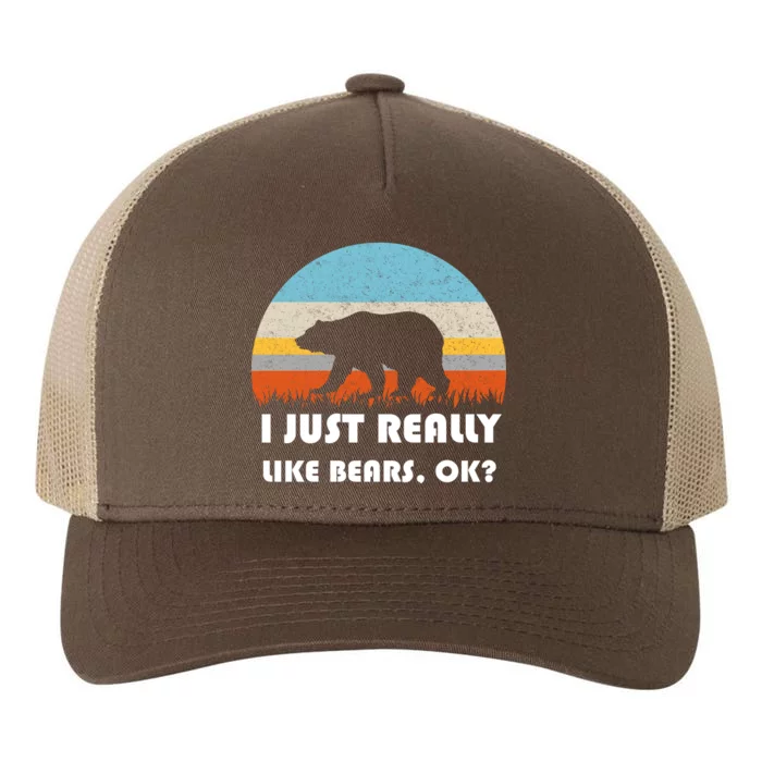 I Really Like Bears Yupoong Adult 5-Panel Trucker Hat