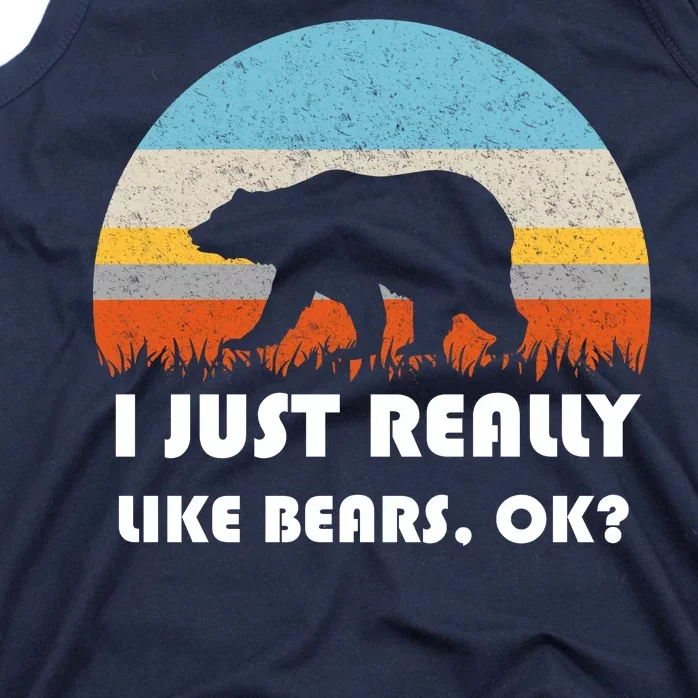 I Really Like Bears Tank Top