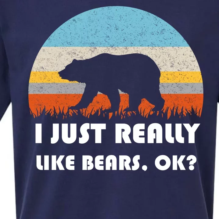 I Really Like Bears Sueded Cloud Jersey T-Shirt