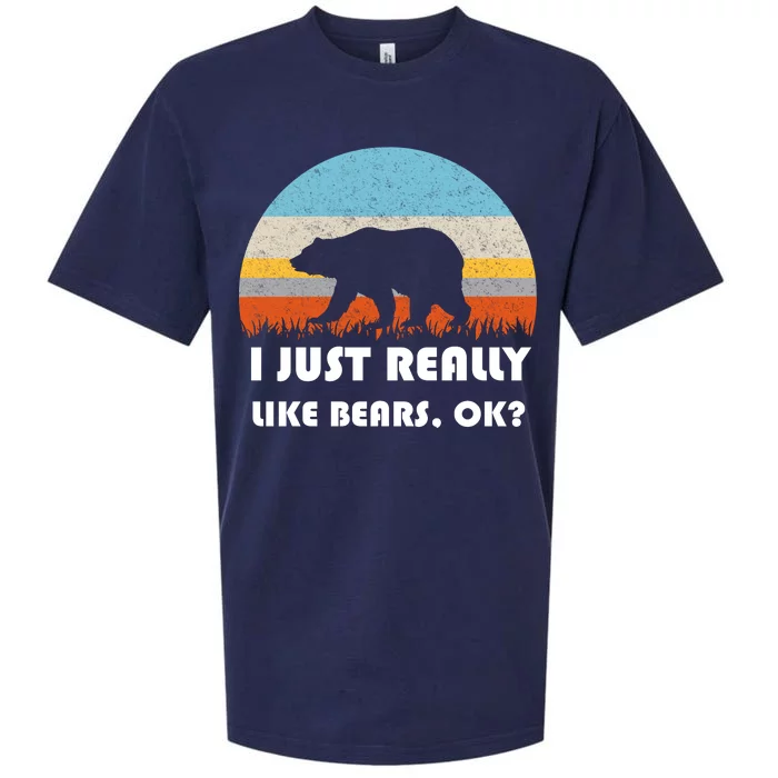 I Really Like Bears Sueded Cloud Jersey T-Shirt