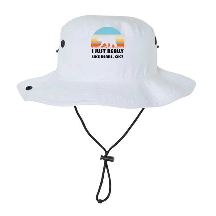 I Really Like Bears Legacy Cool Fit Booney Bucket Hat