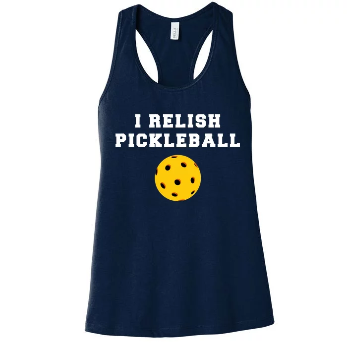 I Relish Pickleball Women's Racerback Tank