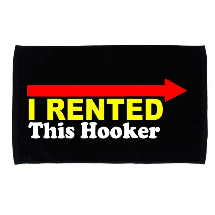 I Rented This Hooker Microfiber Hand Towel