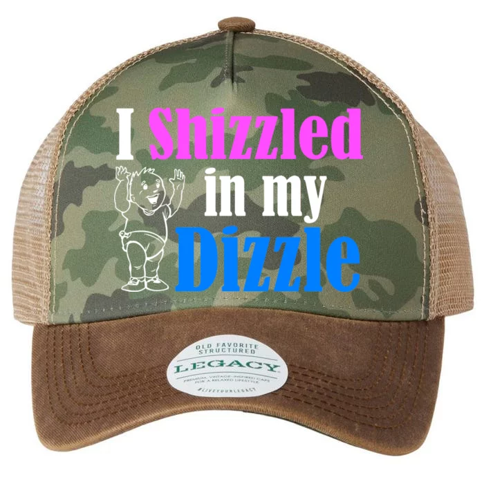 I Shizzled In My Dizzle Legacy Tie Dye Trucker Hat