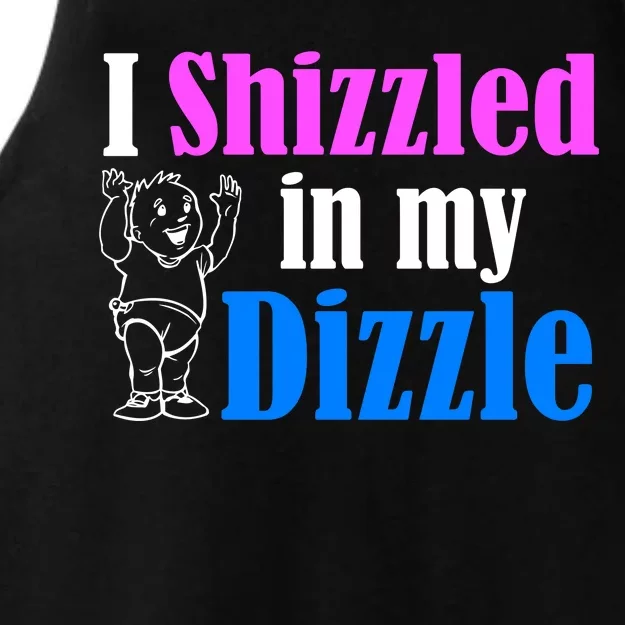 I Shizzled In My Dizzle Ladies Tri-Blend Wicking Tank