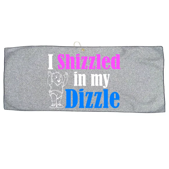 I Shizzled In My Dizzle Large Microfiber Waffle Golf Towel