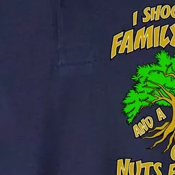 I Shook My Family Tree and a Bunch of Nuts Fell Out Softstyle Adult Sport Polo