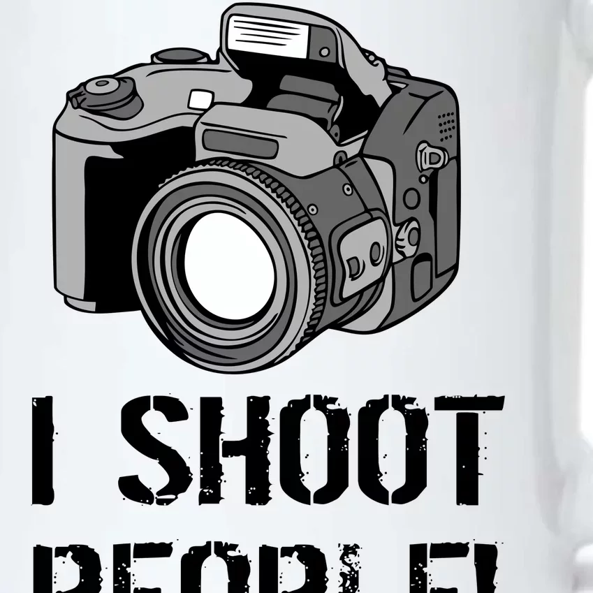 I Shoot People (Camera) Black Color Changing Mug