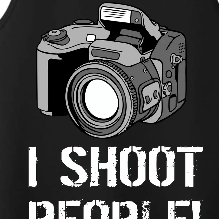 I Shoot People (Camera) Performance Tank