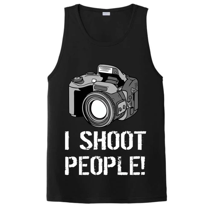 I Shoot People (Camera) Performance Tank