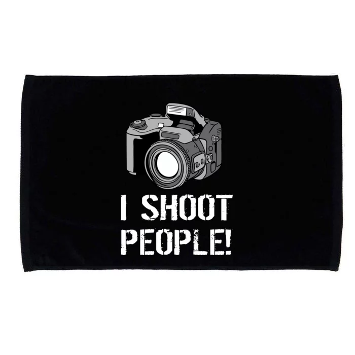 I Shoot People (Camera) Microfiber Hand Towel