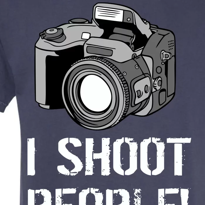 I Shoot People (Camera) Garment-Dyed Heavyweight T-Shirt