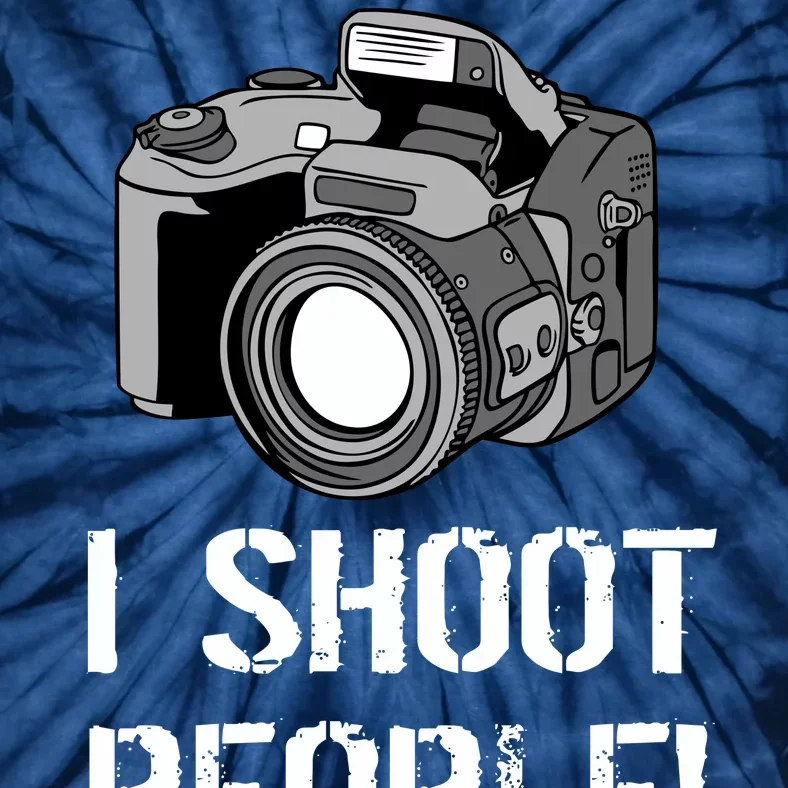 I Shoot People (Camera) Tie-Dye T-Shirt