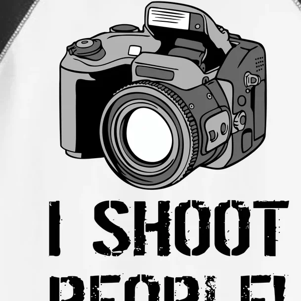 I Shoot People (Camera) Toddler Fine Jersey T-Shirt