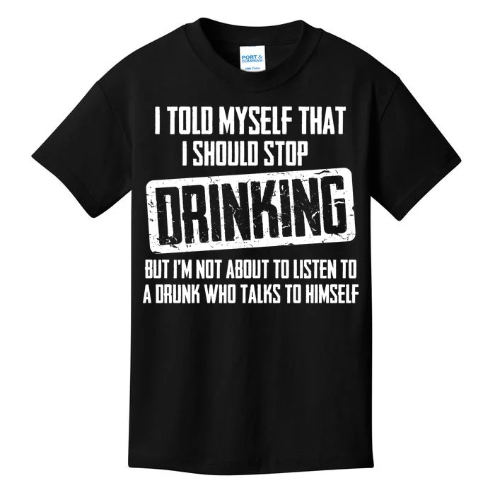 I Should Stop Drinking Funny Kids T-Shirt