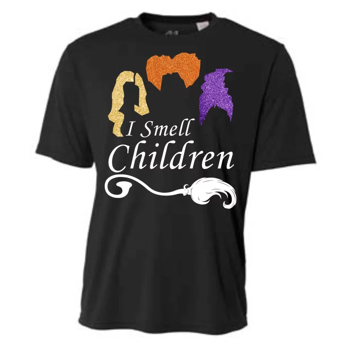 I Smell Children Funny Halloween Cooling Performance Crew T-Shirt