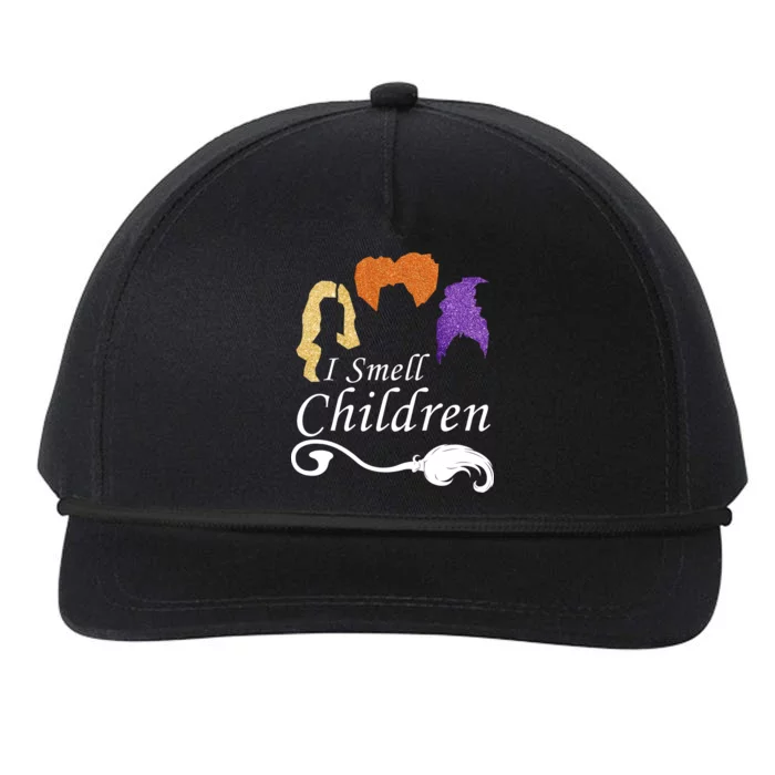 I Smell Children Funny Halloween Snapback Five-Panel Rope Hat