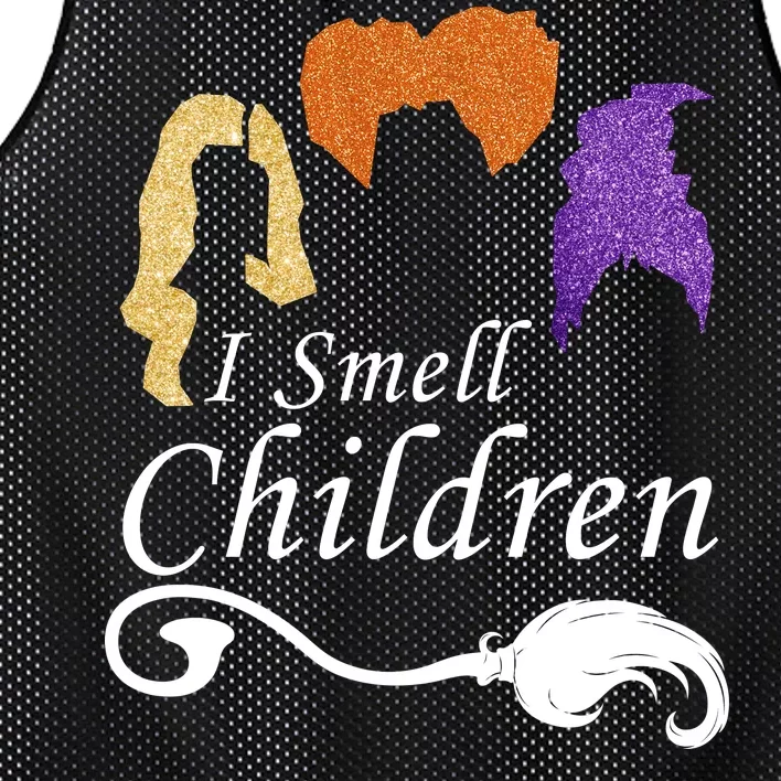 I Smell Children Funny Halloween Mesh Reversible Basketball Jersey Tank