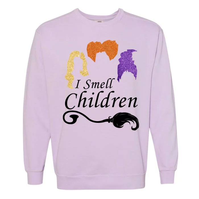 I Smell Children Funny Halloween Garment-Dyed Sweatshirt