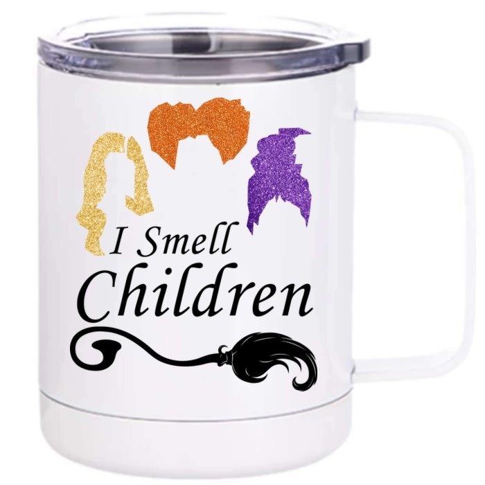 I Smell Children Funny Halloween Front & Back 12oz Stainless Steel Tumbler Cup