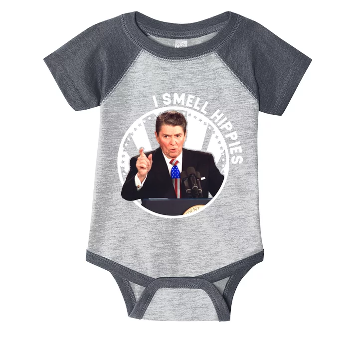 I Smell Hippies Reagan Infant Baby Jersey Bodysuit