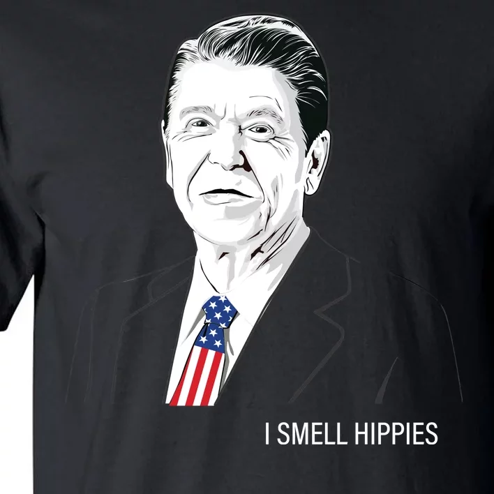 I Smell Hippies Ronald Reagan Tall T-Shirt