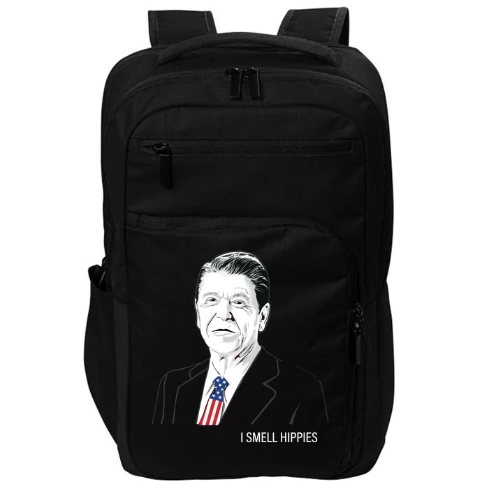 I Smell Hippies Ronald Reagan Impact Tech Backpack