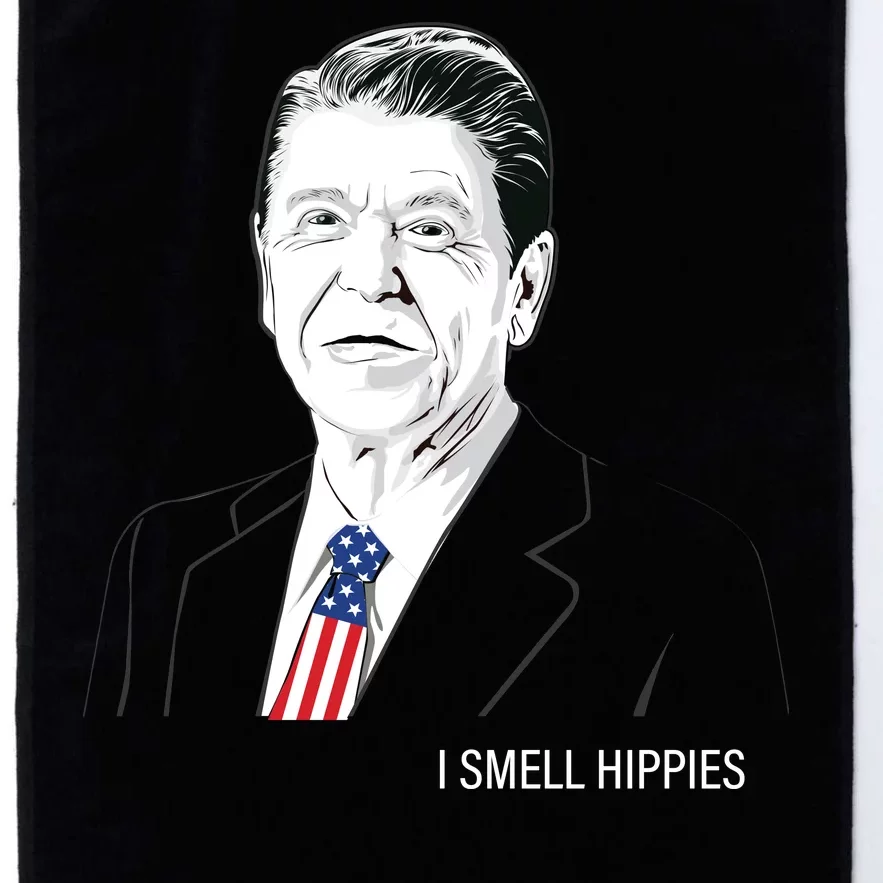 I Smell Hippies Ronald Reagan Platinum Collection Golf Towel