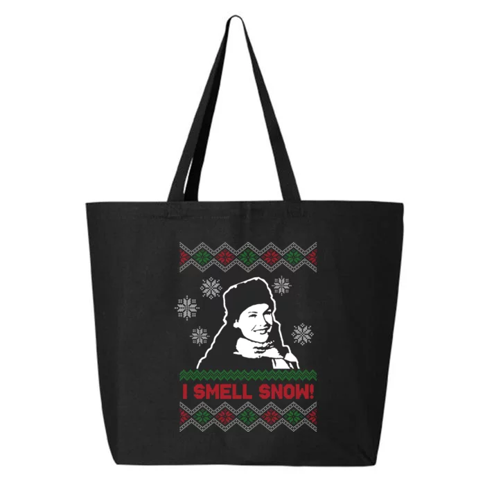 I Smell Snow Ugly Christmas Funny 25L Jumbo Tote