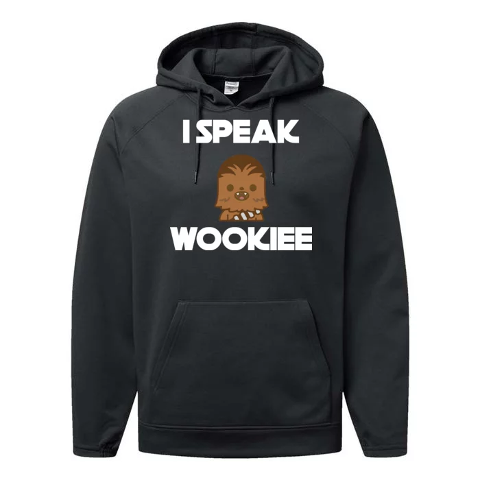 I Speak Wookiee Performance Fleece Hoodie