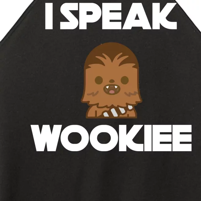 I Speak Wookiee Women’s Perfect Tri Rocker Tank