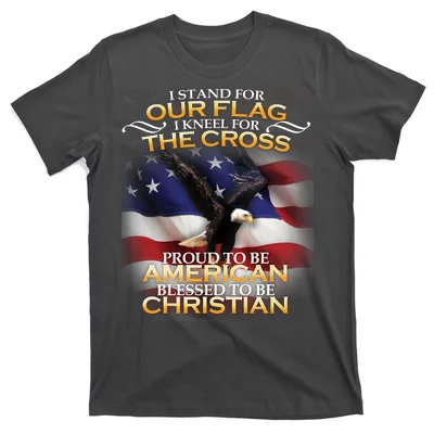 Stand For The Flag Kneel For The Cross Chicago Cubs Angel Wings T-Shirt -  TeeNavi