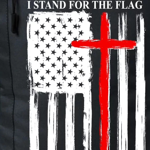 I Stand For the Flag And Kneel For The Cross Flag Daily Commute Backpack