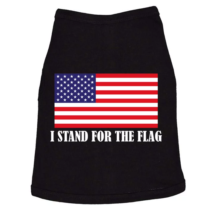 I Stand For The Flag USA National Anthem Doggie Tank