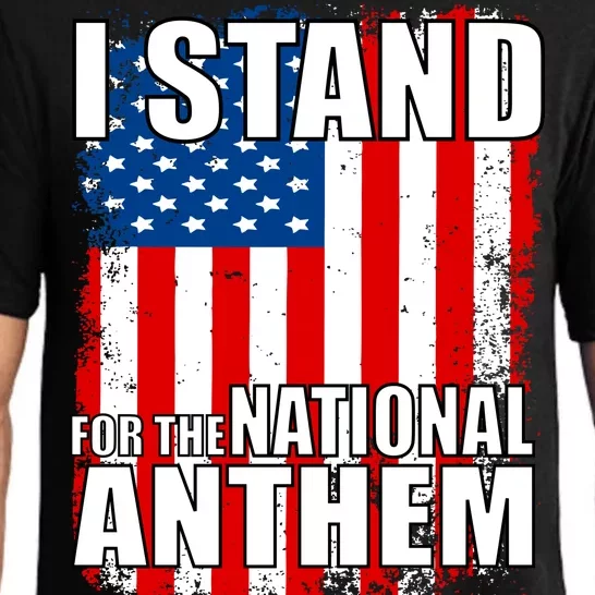 I Stand For The National Anthem Pajama Set