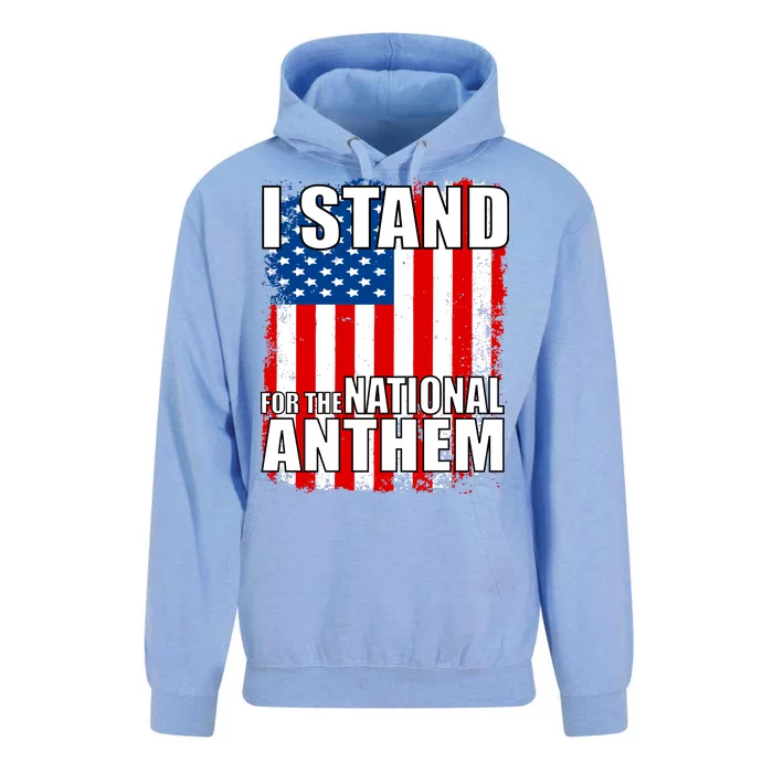 I Stand For The National Anthem Unisex Surf Hoodie