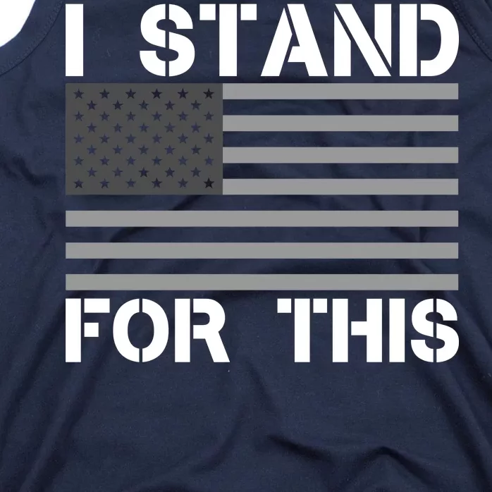 I Stand For This USA Flag Tank Top