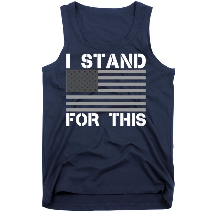 I Stand For This USA Flag Tank Top