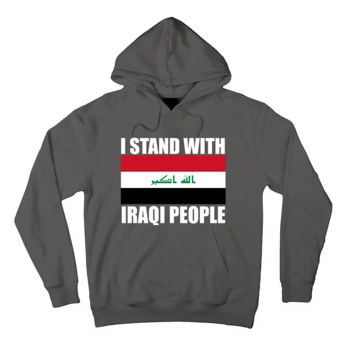 I Stand With Iraqi People Tall Hoodie